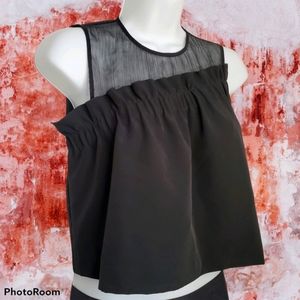 🎉3/$39 Zara Sleeveless  Ruffle Blouse